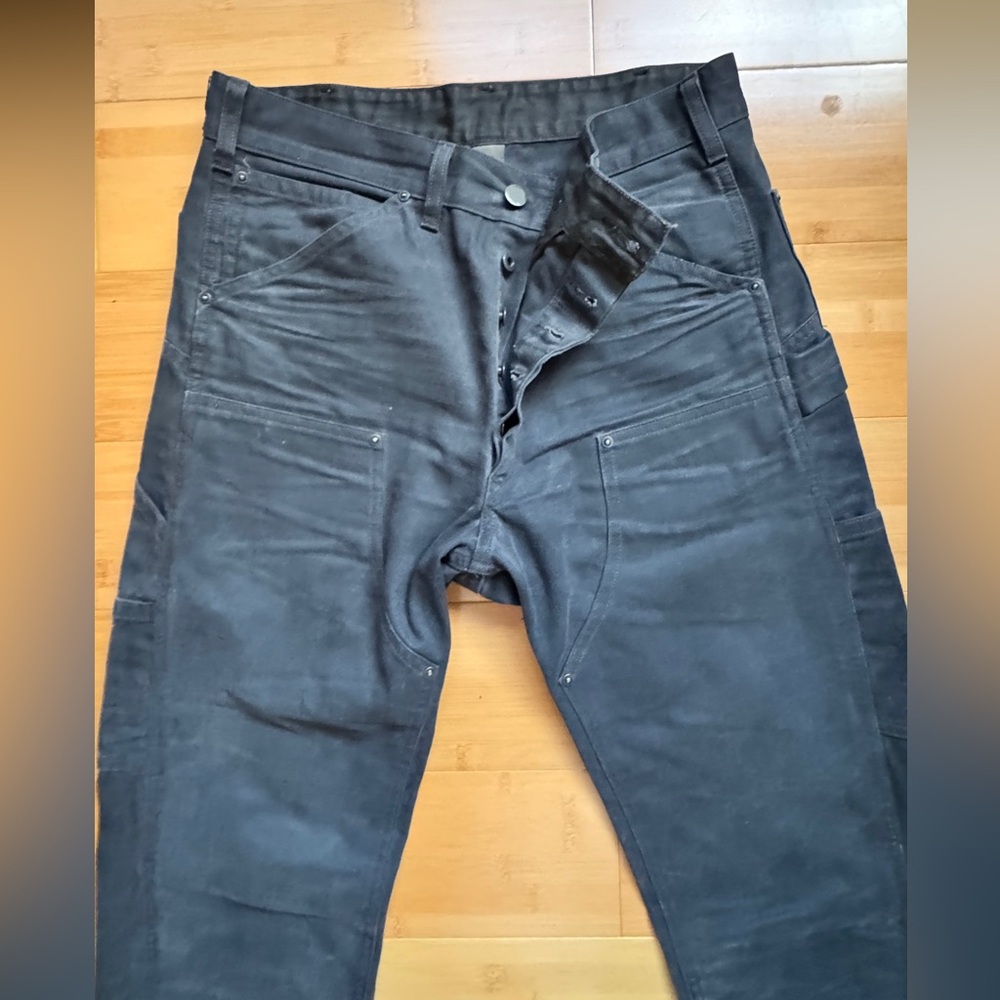 Ralph Lauren Double RL charcoal, ranch style Jeans